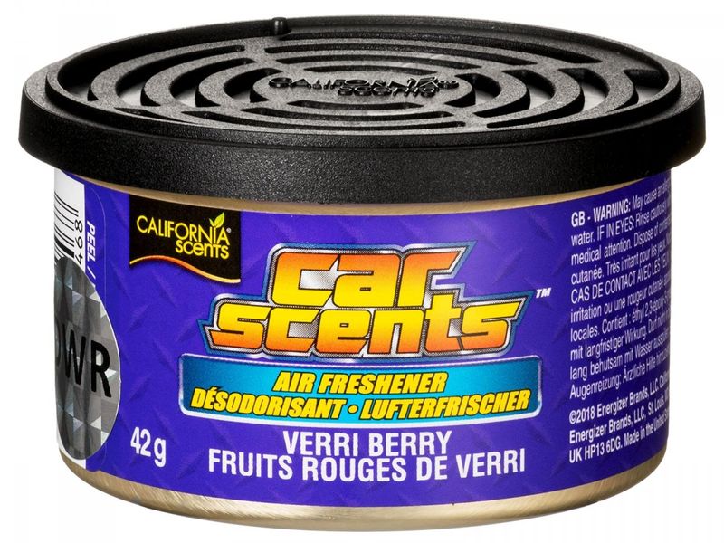 Zapach samochodowy CALIFORNIA SCENTS CAR Verri Berry Arena.pl
