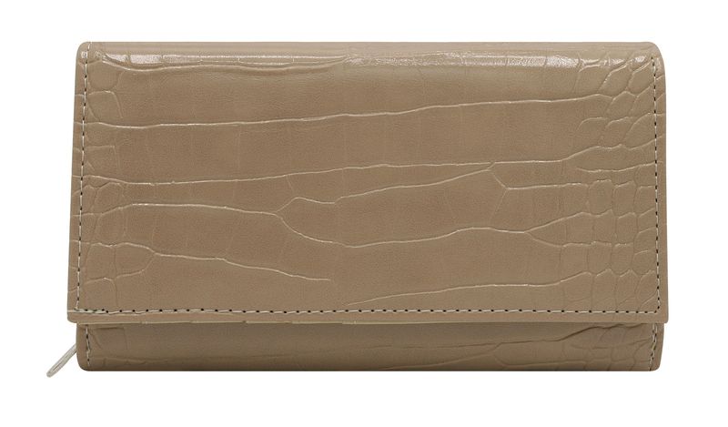 portfel damski pu 309-1-5865 beige zdjęcie 2