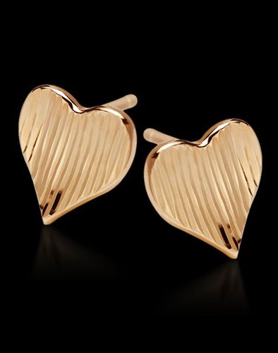 kolczyki ﻿złote SERCA na Arena.pl