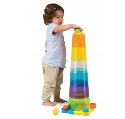 SMILY PLAY Wieża piłeczki piramidka sensoryczna na Arena.pl