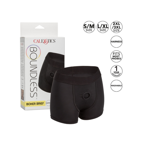 uprząż strap-on boundless boxer brief s/m calexotics na Arena.pl
