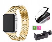 BRANSOLETKA PASEK DO APPLE WATCH 42/44/45/SE SZKŁO