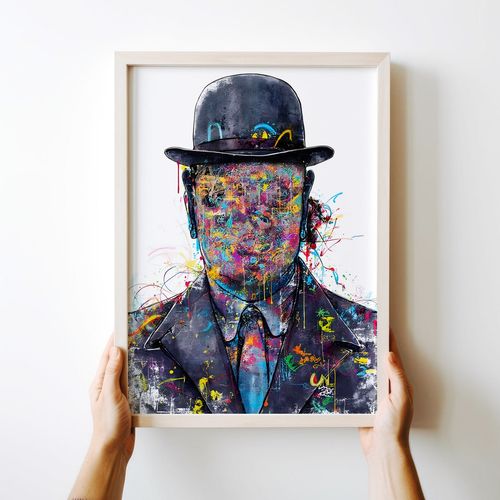 Plakat portret graffiti 40x50 cm na Arena.pl