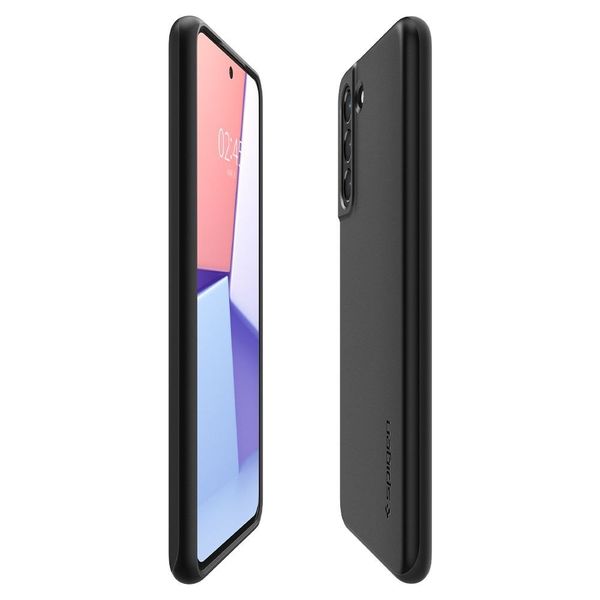 Etui Spigen Thin Fit do Samsung Galaxy S21 Fe Black zdjęcie 7