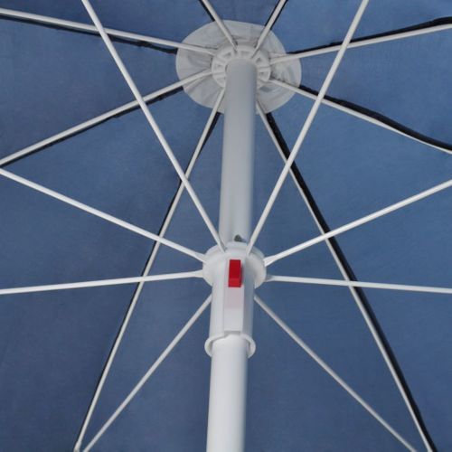 Parasol Plażowy, Niebieski 240 Cm na Arena.pl