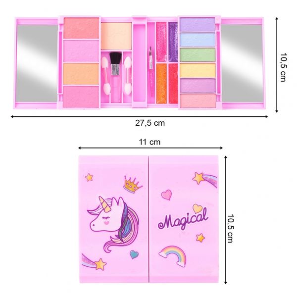 Zestaw Do Malowania Makijażu i Paznokci Dla Dziewczynek Unicorn zdjęcie 2