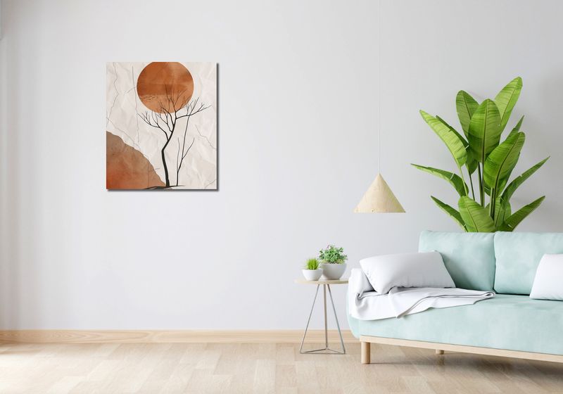 Obraz 60x70cm Surowość Pustyni zdjęcie 2
