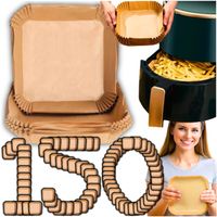 Papier do pieczenia frytkownicy beztłuszczowej AIR FRYER AirFryer 20cm 150x
