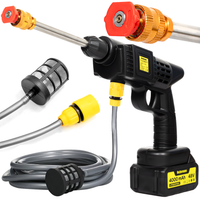 MYJKA CIŚNIENIOWA AKUMULATOROWA OGRODOWA ZESTAW DO MYCIA OKIEN KOSTKI AUTA