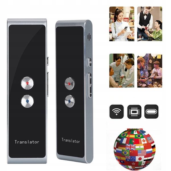 PRZENOŚNY TRANSLATOR BLUETOOTH TŁUMACZ MOWY NATYCHMIASTOWY WIELOJĘZYCZNY zdjęcie 9