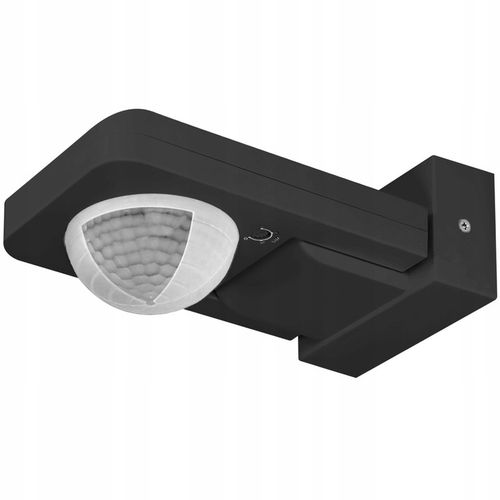 CZUJNIK RUCHU ZMIERZCHU ZEWNĘTRZNY LED CZUJKA REGULACJA 360 20M CZARNY na Arena.pl