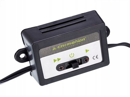 DUŻY WIATRAK WENTYLATOR SAMOCHODOWY OBROTOWY 12V na Arena.pl