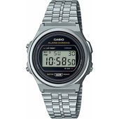 Zegarek Unisex Casio  A171WE-1AEF Srebrzysty (Ø 36 mm) (37,5 mm)