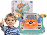 interaktywny zestaw MAŁY KIEROWCA kierownica zabawka z dźwiękami