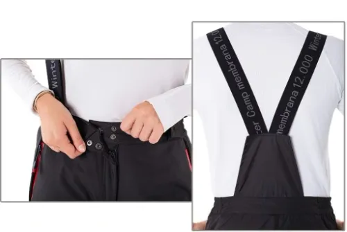 ZIMOWE Spodnie NARCIARSKIE 12.000 MEMBRANA r.170 na Arena.pl