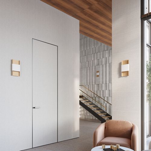 Kinkiet DURLIN złoty/biały na Arena.pl