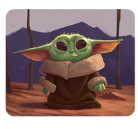 Podkładka pod myszkę Baby Yoda