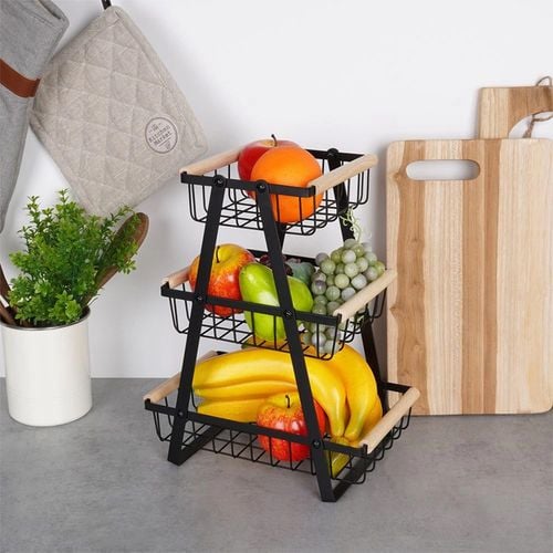 koszyk piętrowy na owoce przyprawy loft 229097 na Arena.pl
