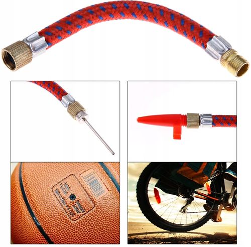 WĘŻYK KOŃCÓWKI DO POMPKI IGŁY DO POMPKI PIŁKI MATERAC ZESTAW na Arena.pl