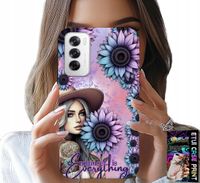 ETUI DO OPPO RENO12 PRO 5G - KOBIETA W SŁONECZNIKACH, KOBIECE WZORY