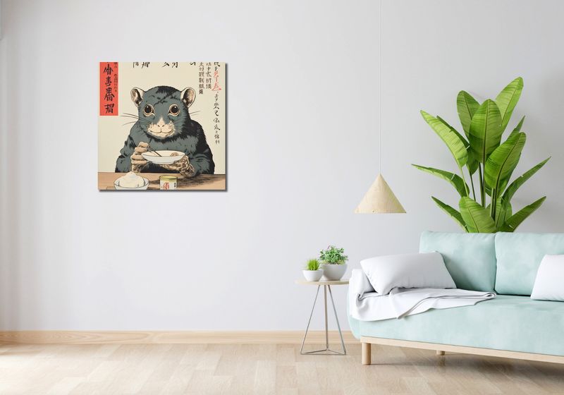 Obraz 70x70cm Chwila Refleksji zdjęcie 2