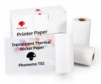 Papier PHOMEMO Q12-TTRMS Samoprzylepny 3 arkusze 3.5 m