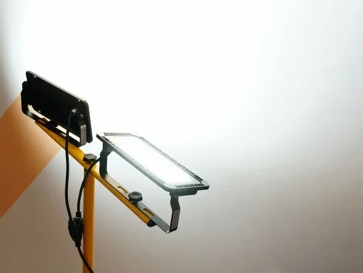 REFLEKTOR HALOGEN LED 2x40W NA STATYWIE STOJAK zdjęcie 2