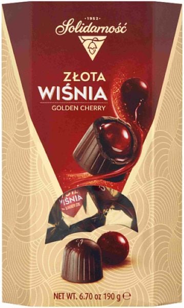 SOLIDARNOŚĆ Złota Wiśnia 190g zdjęcie 1