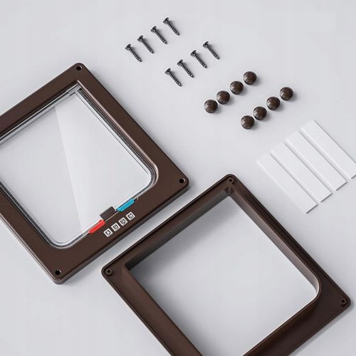 DRZWICZKI TUNEL Z KLAPĄ DLA KOTA/PSA BRĄZOWY M brąz na Arena.pl