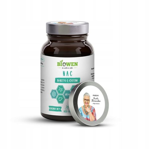 NAC 600 mg - 100 kapsułek - BIOWEN Biowen zdjęcie 2