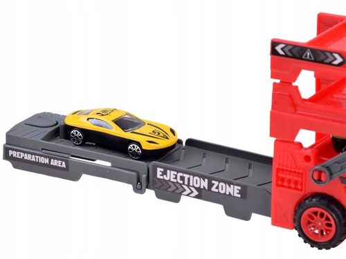 TIR laweta + 6 autka resoraki wyrzutnia cięzarówka Ciężarówka do przewozu s na Arena.pl