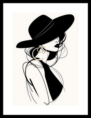 Plakat 21x29,7cm Uwikłana Elegancja na Arena.pl