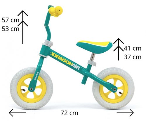 ROWEREK BIEGOWY DRAGON AIR MINT #B1 na Arena.pl