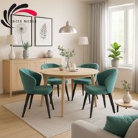 Krzesło Tapicerowane KL-1 Miętowy Piano 09