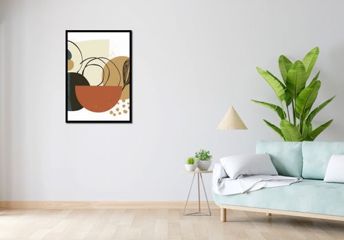 Plakat 64x90cm Kolaż Roślin na Arena.pl
