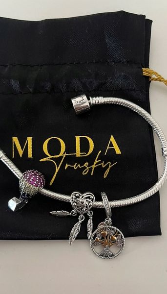 Charms Łapacz Snów Sny Serca S925 MODA TRUSKY zdjęcie 7