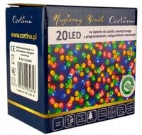 LAMPKI CHOINKOWE NA BATERIE 20 LED FUNKCJE TIMER 2 M CHOINKĘ CHOINKA