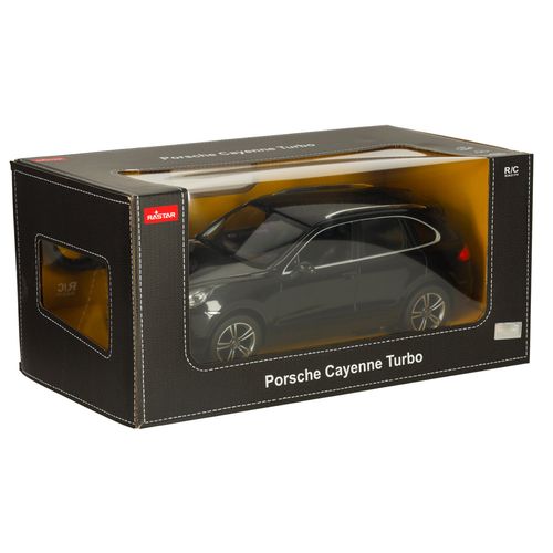 Samochód Zdalnie Sterowany Rastar 42900 Porsche Cayenne Turbo 1:14 Czarny na Arena.pl