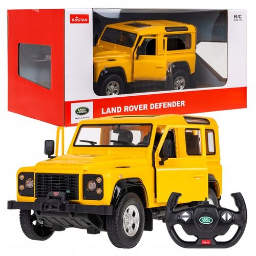Land Rover Defender 1:14 RASTAR zdalnie sterowany samochodzik dla dzieci na Arena.pl