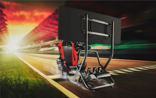 KOKPIT wyścigowy GAMINGOWY do 120kg Huzaro Speed 6.0 do SIMRACINGU na Arena.pl