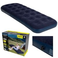 Materac dmuchany jednoosobowy Avenli 191x73x22 welur kempingowy turystyczny