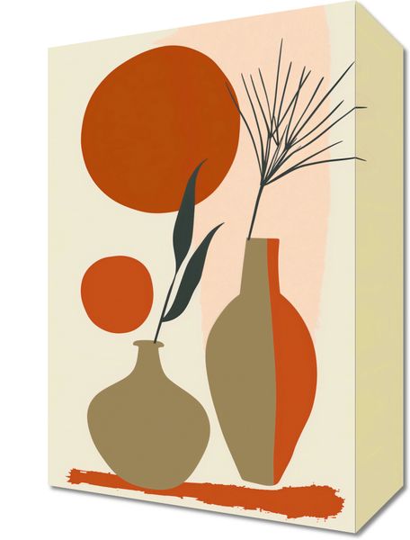 Obraz 20x30cm Wazy w Czerwieni zdjęcie 1