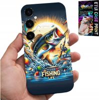 ETUI DO SAMSUNG GALAXY A25 5G - WZORY DLA WĘDKARZA, RYBY, DORSZ, ŁOSOŚ