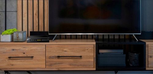 DEKODER TUNER TV NAZIEMNEJ HD DVB-T2 HEVC H.265 WYŚWIETLACZ + PILOT na Arena.pl