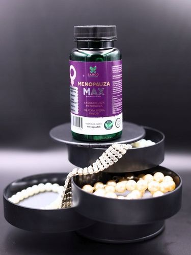 MENOPAUZA MAX PREMIUM dla dojrzałych kobiet Czerwona koniczyna Lanco 60kaps na Arena.pl