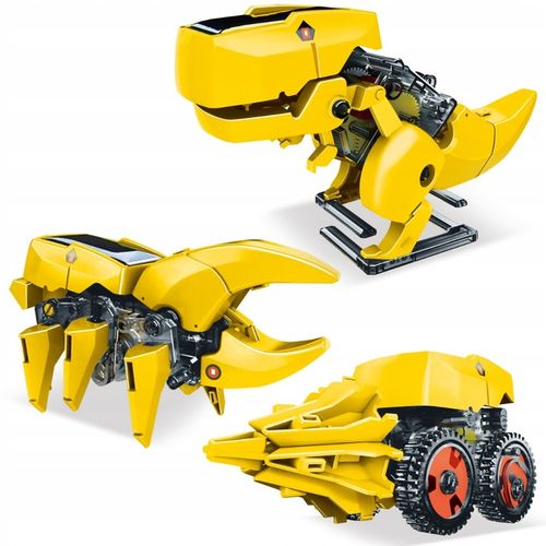 Robot solarny interaktywny 3w1 3 roboty zasilany słońcem edukacyjny na Arena.pl