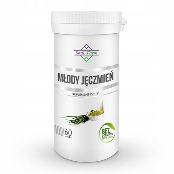 MŁODY JĘCZMIEŃ 60 KAPSUŁEK 350mg - ODCHUDZANIE zdjęcie 1