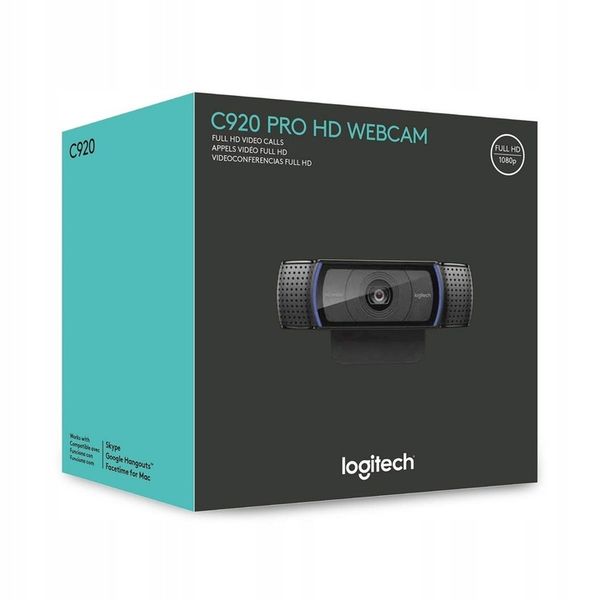 LOGITECH C920 KAMERA INTERNETOWA WEBCAM PRO USB HD zdjęcie 3