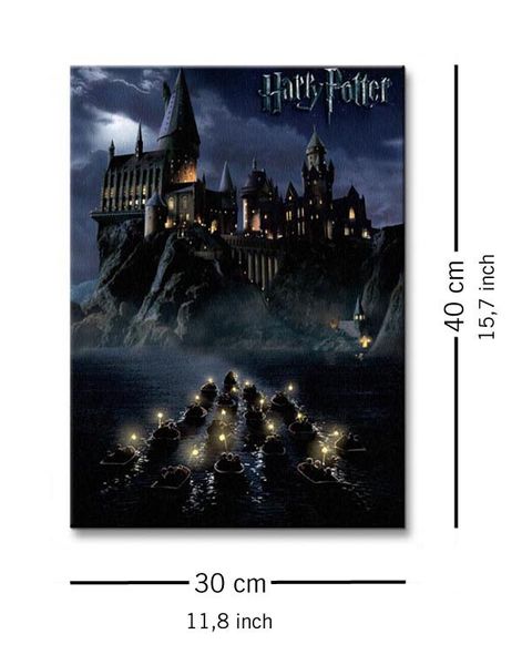 Harry Potter Hogwarts School - Obraz na płótnie 30x40 cm zdjęcie 4