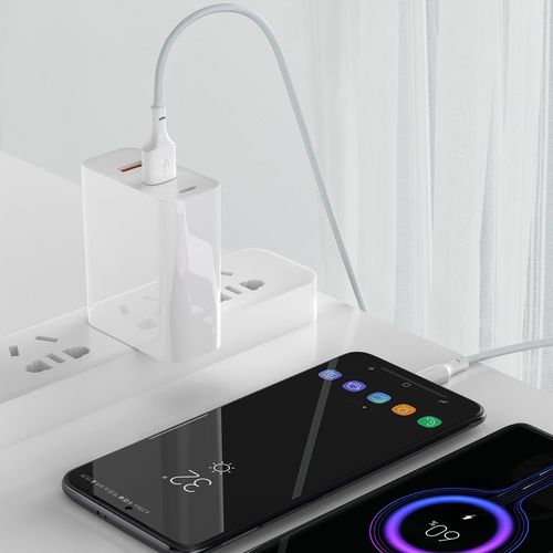 kabel usb do usb-c baseus simple wisdom, 40w, 5a, 1.5m (biały) 2szt. na Arena.pl